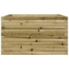 Jardinière 80x80x45,5 cm bois de pin imprégné 