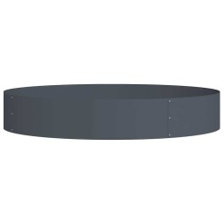 Pot métallique anthracite Anthracite Métal Grand Durable 