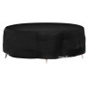 Housse pour salon îlot 10 œillets Ø236x67 cm rond 