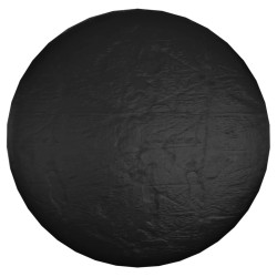Housse pour salon îlot 10 œillets Ø236x67 cm rond 