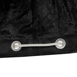 Housse pour salon îlot 10 œillets Ø236x67 cm rond 