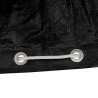 Housse pour salon îlot 10 œillets Ø236x67 cm rond 