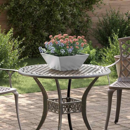 Jardinières en bol 5 pcs 35x35x15 cm en inox 