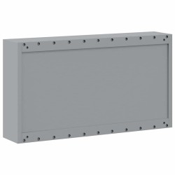 Armoire à outils murale Rouge 100x20x55 cm Acier 