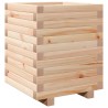 Jardinière 40x40x49,5 cm bois de pin massif 