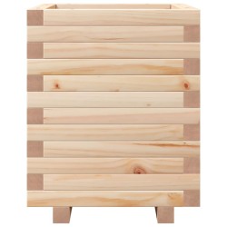 Jardinière 40x40x49,5 cm bois de pin massif 