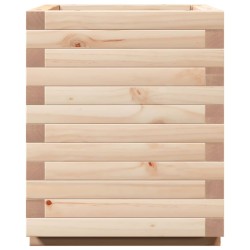 Jardinière 40x40x49,5 cm bois de pin massif 