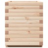 Jardinière 40x40x49,5 cm bois de pin massif 