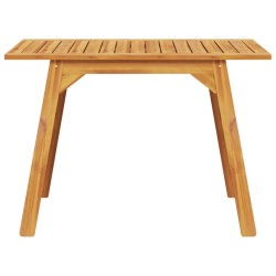 Table à manger de jardin 110x56x75 cm bois massif d'acacia 
