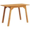 Table à manger de jardin 110x56x75 cm bois massif d'acacia 
