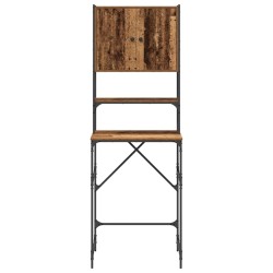 Armoire à Lave-Linge Bois Ancien 68x48.5x194 cm 