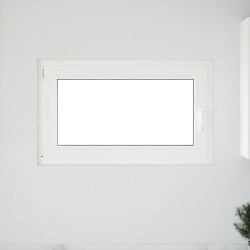 Fenêtre de sous-sol« RISOR » 100 x 60 cm oscillo-battante DIN gauche anthracite 