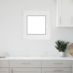 Fenêtre de sous-sol« RISOR » 50 x 50 cm oscillo-battante DIN gauche anthracite 