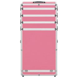 Chariot de maquillage Aluminium Rose 