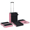 Chariot de maquillage Aluminium Rose 