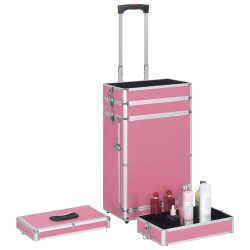 Chariot de maquillage Aluminium Rose 