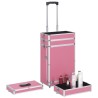 Chariot de maquillage Aluminium Rose 