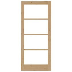 Porte intérieure avec verre "ORKDAL" 86x198,5x4 cm en bois massif de pin 