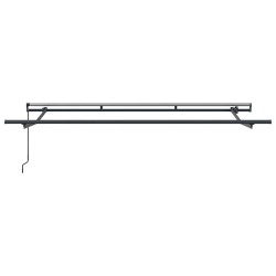 Store extérieur rétractable , manuel, 3,5 x 2 m en métal 