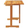 Table pliable de balcon 90x60x72 cm bois d'acacia solide 