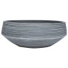 Vasque à poser gris rond Φ41x14 cm céramique 