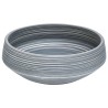 Vasque à poser gris rond Φ41x14 cm céramique 