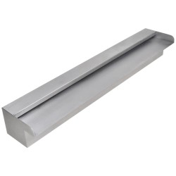 Lame d'eau rectangulaire 60 cm Acier inoxydable pour piscine 