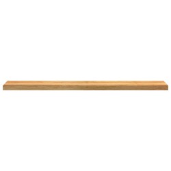 Appuis de fenêtre 2 pcs marron clair bois de chêne massif 