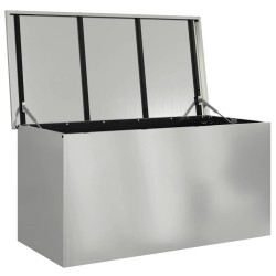 Boîte de Rangement Extérieure Argent 100 x 50.5 x 50 cm 