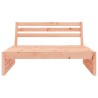 Canapé central de jardin 120x80 cm bois massif douglas 