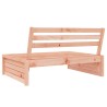 Canapé central de jardin 120x80 cm bois massif douglas 