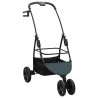 Poussette Pliante pour Animaux Réglable Vert 78 x 54 x 101 cm 