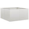 Jardinière 80x80x40 cm acier inoxydable 
