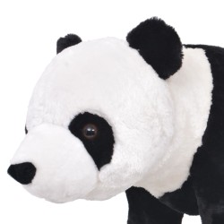 Jouet en peluche Panda Noir et blanc XXL 