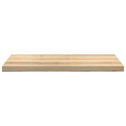 Appuis de fenêtre 2 pcs non traité 90x40x2 cm bois chêne massif 