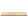 Appuis de fenêtre 2 pcs non traité 90x40x2 cm bois chêne massif 