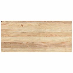 Appuis de fenêtre 2 pcs non traité 90x40x2 cm bois chêne massif 