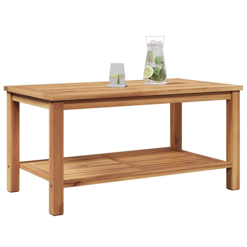 Table basse Marron 90 x 50 x 45 cm Bois de teck massif 