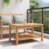 Table basse Marron 90 x 50 x 45 cm Bois de teck massif 