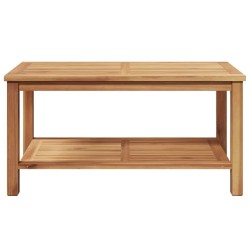 Table basse Marron 90 x 50 x 45 cm Bois de teck massif 