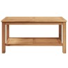 Table basse Marron 90 x 50 x 45 cm Bois de teck massif 