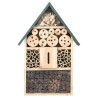 Hôtel à insectes 31x10x48 cm Bois de sapin 