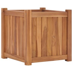 Lit surélevé 40x40x40 cm Bois de teck solide 