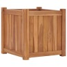 Lit surélevé 40x40x40 cm Bois de teck solide 