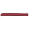 Coussin de banc rouge vin 200 x 40 x 8 cm en tissu Oxford 