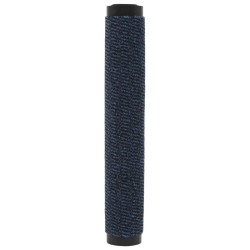 Paillassons rectangulaires 2 pcs 90 x 150 cm Bleu 