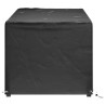 Housses salon de jardin 2pcs 8œillets 192x82x65cm rectangulaire 