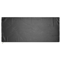 Housses salon de jardin 2pcs 8œillets 192x82x65cm rectangulaire 