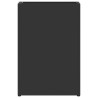 Support de parapluie noir 28x12x41 cm en acier 