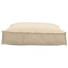 Coussin de palette beige 70x70x12 cm, tissu Oxford 